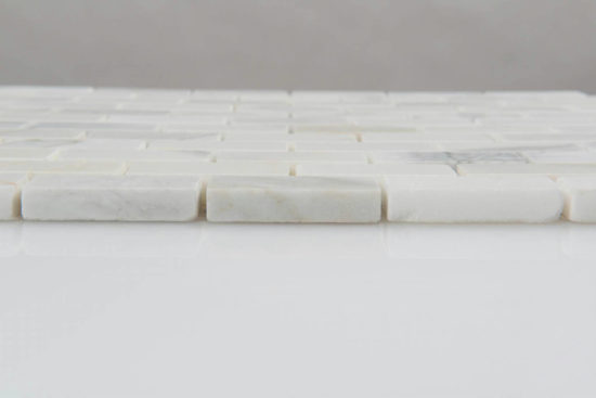 1X2 Polished Calacatta Mosaic | Gemini Tile and Marble