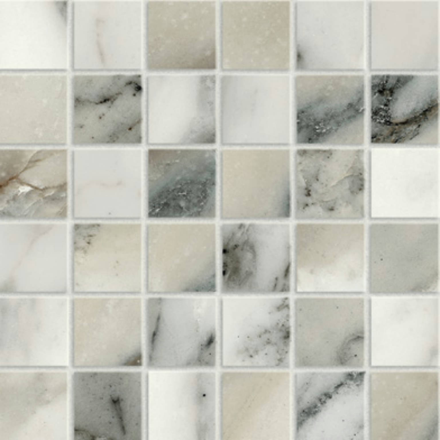 2X2 Mosaic-Polished Allure Blue | Gemini Tile and Marble