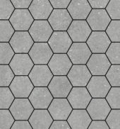 3" Hexagon Grey Mosaic | Gemini Tile and Marble