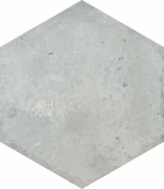 Alma 5.5X6.3” Grey Hexagon | Gemini Tile and Marble