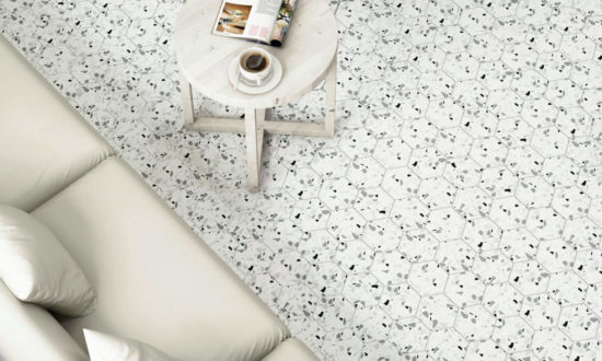 Altea 5.5X6.3” White Hexagon | Gemini Tile and Marble