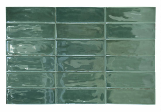 Barcelona 2x6" Green | Gemini Tile and Marble