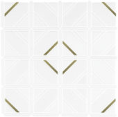 Golden Halo Mosaic | Gemini Tile and Marble