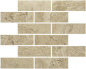 Ivory 2X6 Mosaic | Gemini Tile and Marble