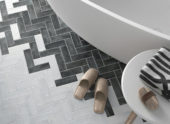 Lisbon 2x6" Graphite | Gemini Tile and Marble