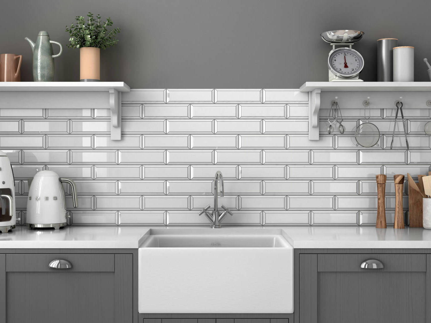 Marco 3X9 White | Gemini Tile and Marble