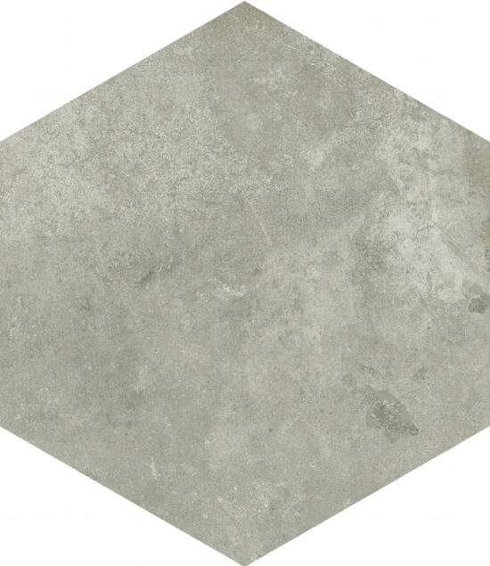 Seville 5.5X6.3” Grey Hexagon | Gemini Tile and Marble