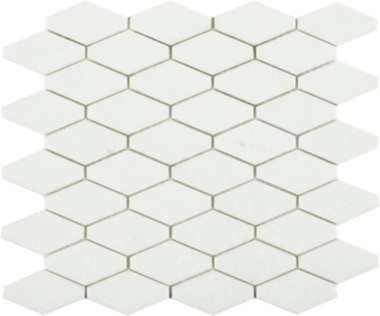 Solitaire Mosaic Thassos | Gemini Tile and Marble