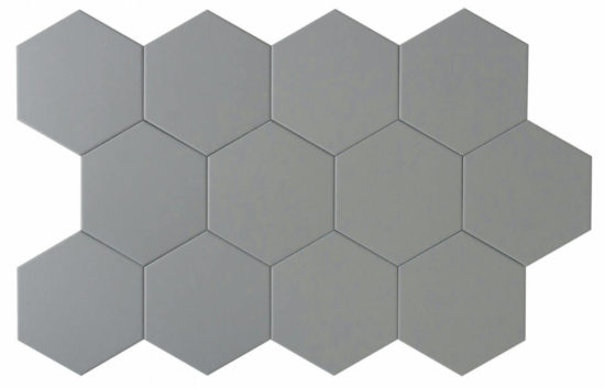 Vida 5.5X6.3” Grey Hexagon | Gemini Tile and Marble