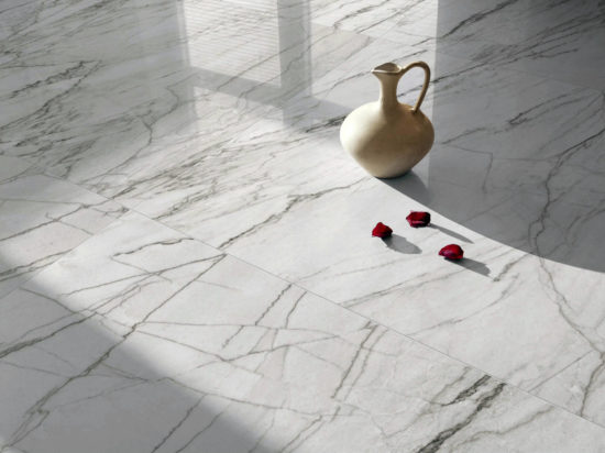 24X48 Polished Glamour White | Gemini Tile and Marble