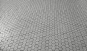 Ashland 3" Hexagon Grey Mosaic | Gemini Tile and Marble