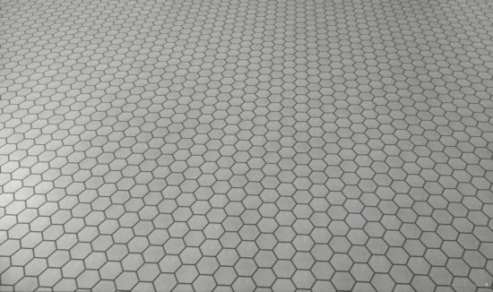 Ashland 3" Hexagon Grey Mosaic | Gemini Tile and Marble