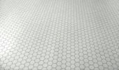 Ashland 3" Hexagon White Mosaic | Gemini Tile and Marble