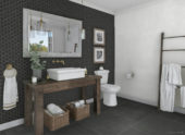 Ashland 36X36 Black | Gemini Tile and Marble