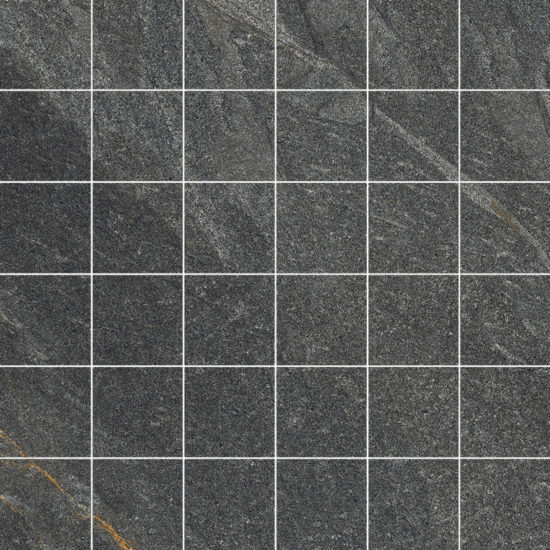 Capri Dark Grey 2X2 Mosaic | Gemini Tile and Marble