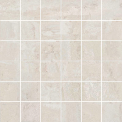 Bianco Navona Matte 2X2 Mosaic