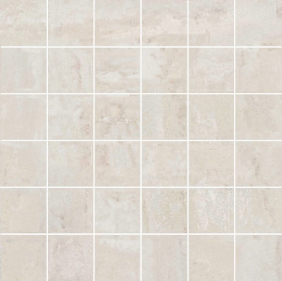 Bianco Navona Matte 2X2 Mosaic