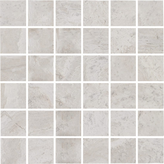 2X2 Spirit Silver Mosaic | Gemini Tile and Marble