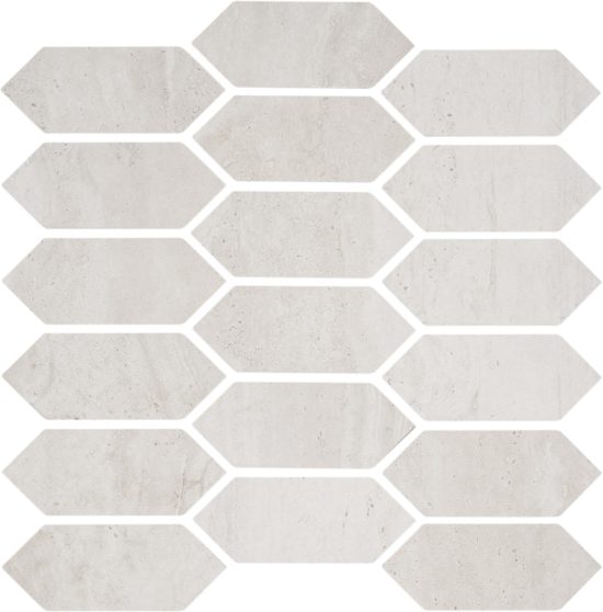 Soul Ivory Picket Mosaic | Gemini Tile and Marble