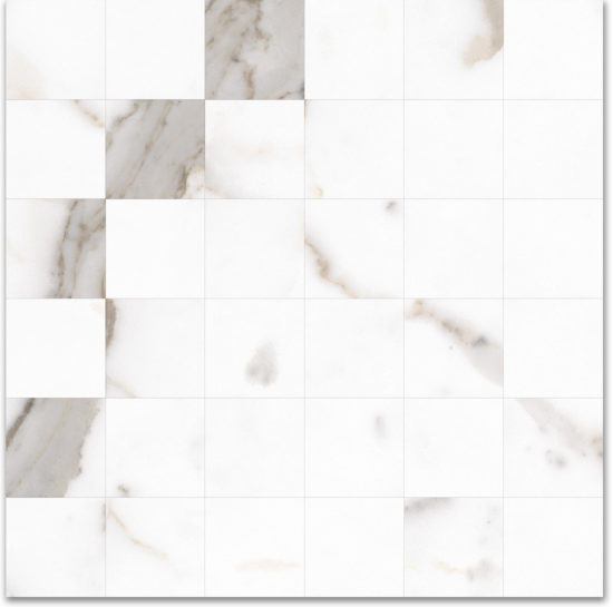 2X2 Mosaic-Matte Amore Grey