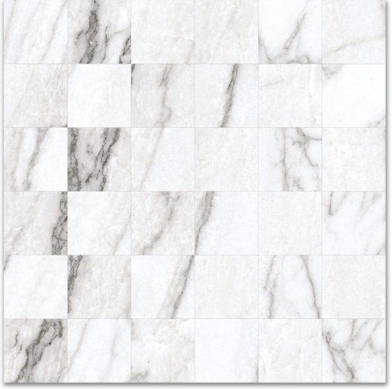 2X2 Mosaic-Polished Glamour White