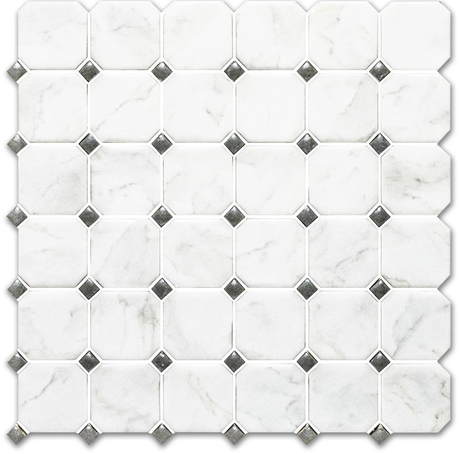 11.8X11.8 Ottagona Mosaic | Gemini Tile and Marble