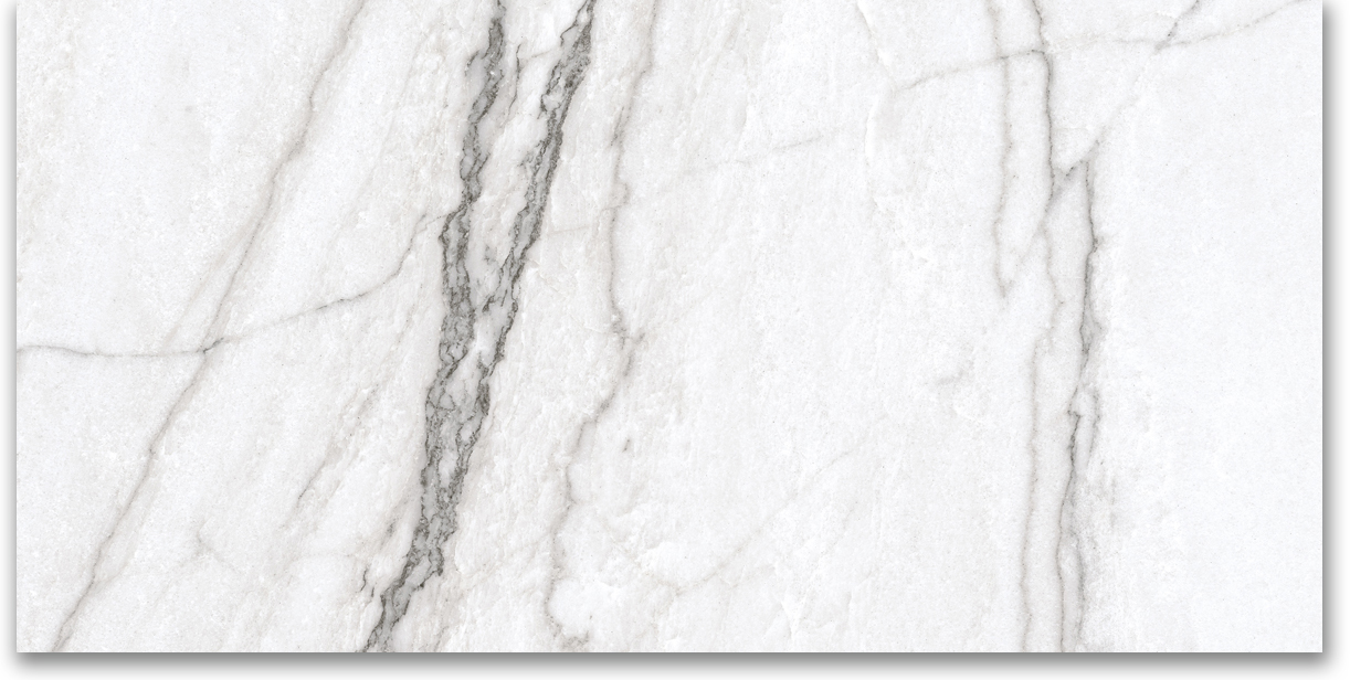 12X24 Polished Glamour White | Gemini Tile and Marble