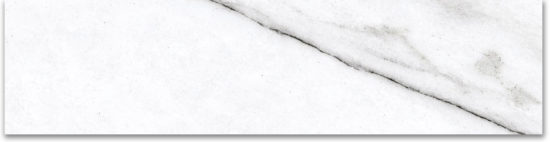 3X12 Bullnose Polished Glamour White | Gemini Tile and Marble