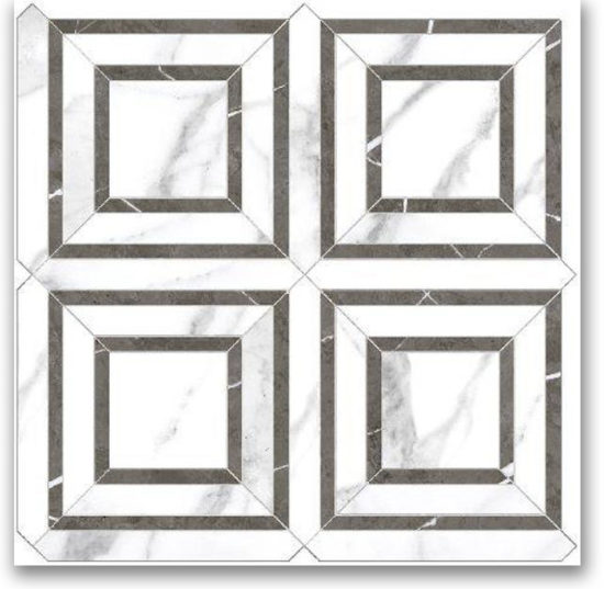 Polished Love Piazza Mosaic | Gemini Tile and Marble