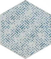 Alma 5.5X6.3 Grey Decor Hexagon | Gemini Tile and Marble