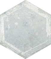 Alma 5.5X6.3 Grey Decor Hexagon | Gemini Tile and Marble