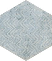 Alma 5.5X6.3 Grey Decor Hexagon | Gemini Tile and Marble