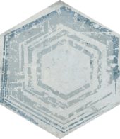 Alma 5.5X6.3 Grey Decor Hexagon | Gemini Tile and Marble