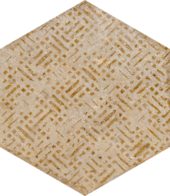 Alma 5.5X6.3 Sand Decor Hexagon | Gemini Tile and Marble