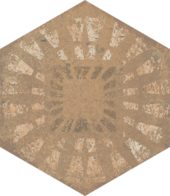 Alma 5.5X6.3 Sand Decor Hexagon | Gemini Tile and Marble