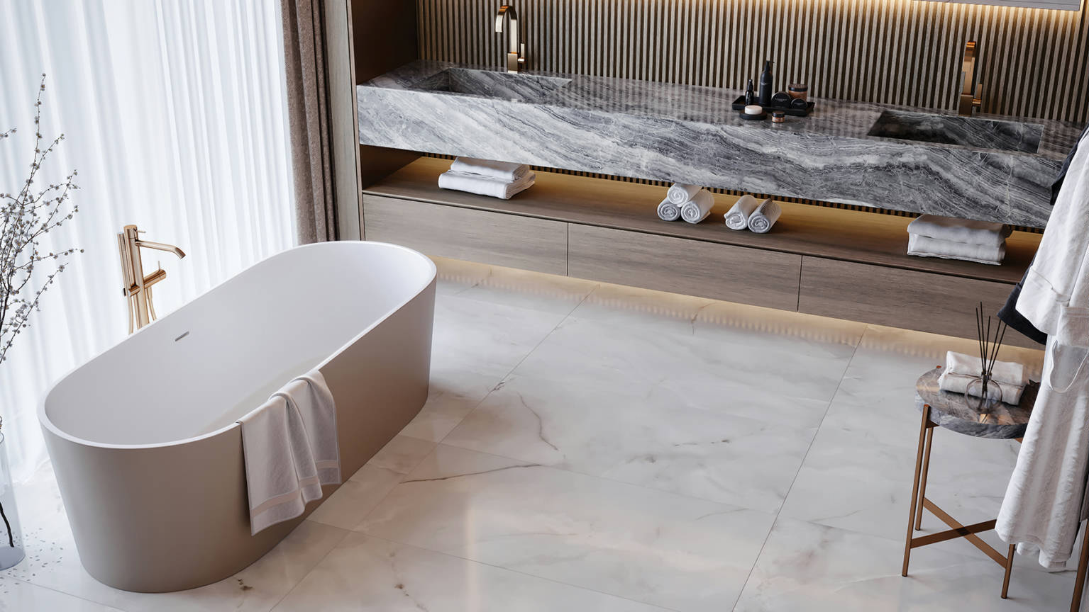 Luxury Sorrento Onyx 24x48 2 | Gemini Tile and Marble