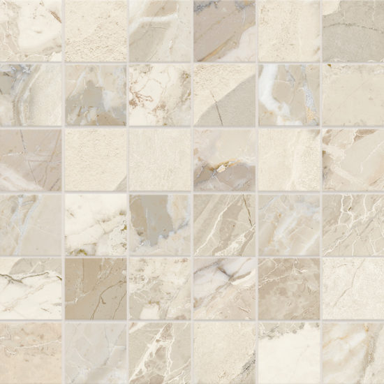 Dynasty Almond 2X2 Mosaic | Gemini Tile and Marble