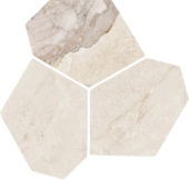 Dynasty Almond Polished/Matte 11X12 Eggs Mosaic | Gemini Tile and Marble