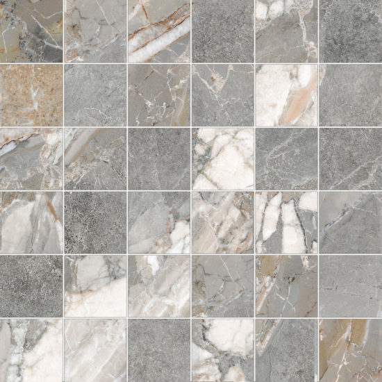 Dynasty Grey 2X2 Mosaic