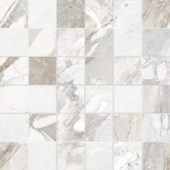 Dynasty White 2X2 Mosaic | Gemini Tile and Marble