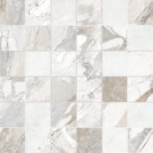 Dynasty White 2X2 Mosaic | Gemini Tile and Marble