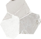 Dynasty White Polished/Matte 11X12 Eggs Mosaic | Gemini Tile and Marble