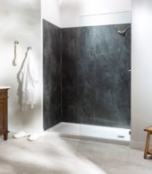 Cracked Slate Shower Wall Kit 36x36x78 | Gemini Tile and Marble