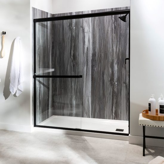 Hermitage Granite Shower Wall Kit 36x36x78