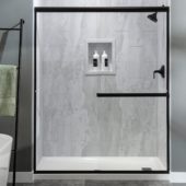 Iced Pewter Shower Wall Kit 36x36x78 | Gemini Tile and Marble