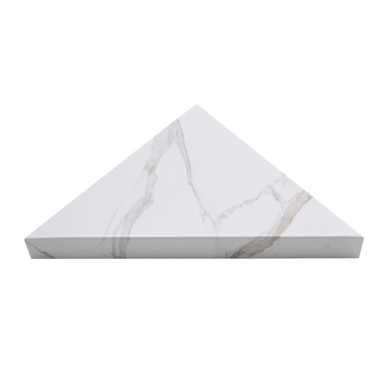 Olympus Gloss Shower Shelf 14.56x7.12x2 | Gemini Tile and Marble