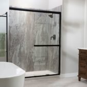 Smoky Sky Shower Wall Kit 30x60x78 | Gemini Tile and Marble