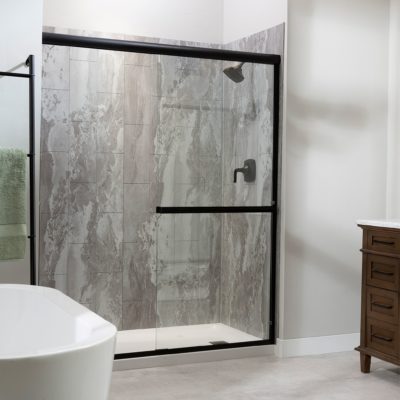 Smoky Sky Shower Wall Kit 30x60x78