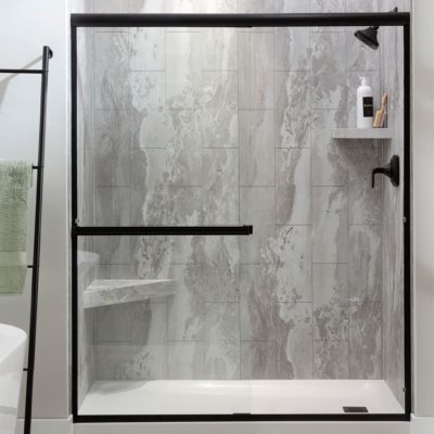 Smoky Sky Shower Wall Kit 32x60x78