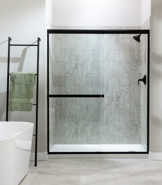 Wind Gust Shower Wall Kit 32x60x78 | Gemini Tile and Marble